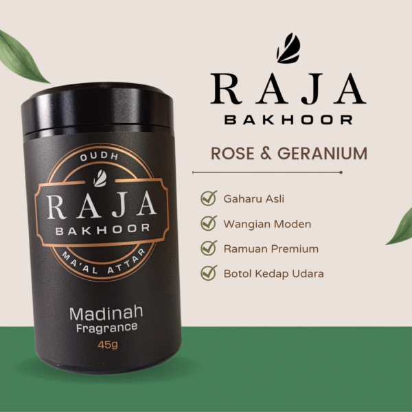 RAJA BAKHOOR Premium Oud - Madinah Fragrance