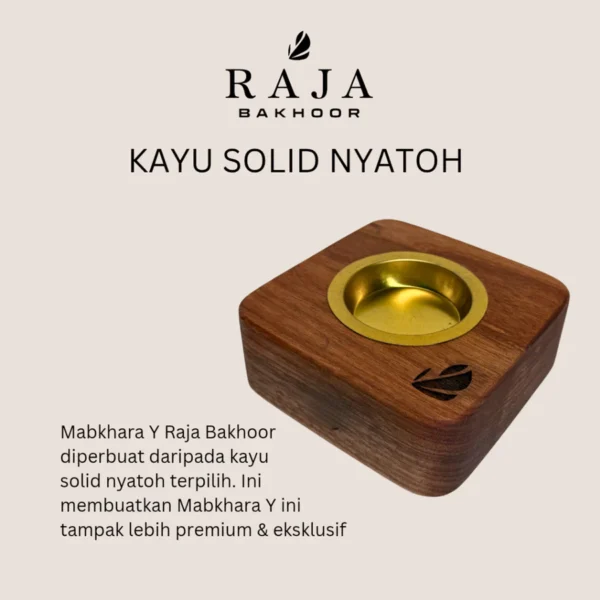 RAJA BAKHOOR Exclusive Mabkhara Y (Incense Burner) - Image 2
